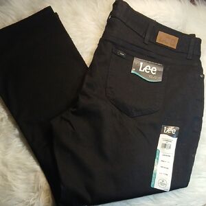 Lee Women's Black Flare Jeans 24W PETITE